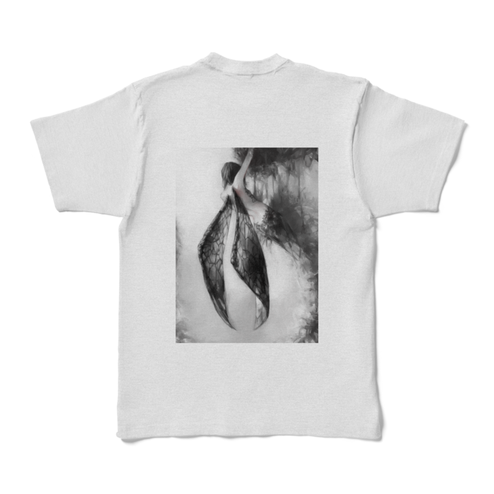 カラーTシャツ - XL - アッシュ (淡色)(1)