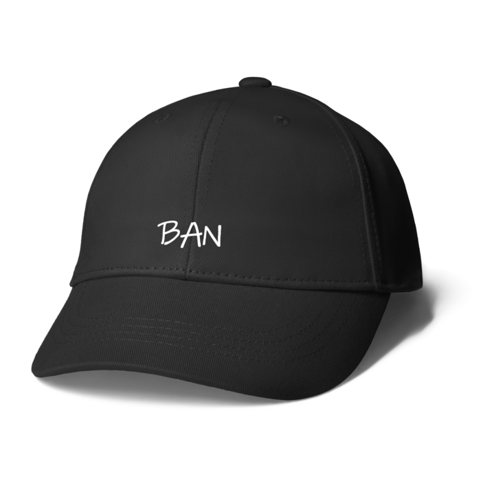 キャップ - ブラック