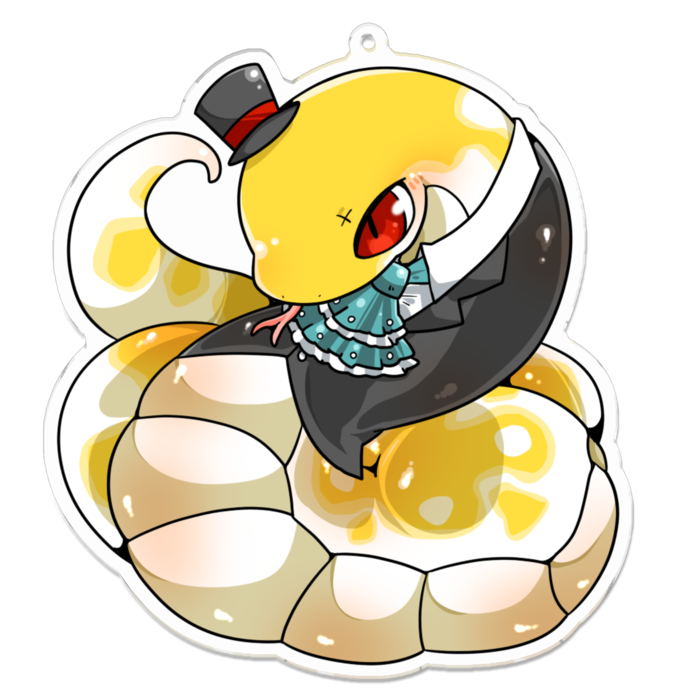アクリルキーホルダー - 100 x 100 (mm)