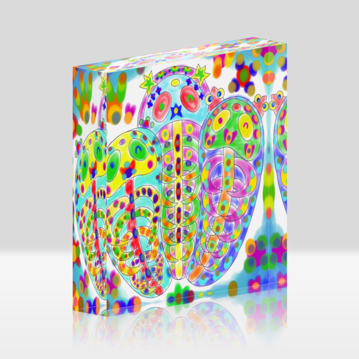アクリルブロック - 100x100mm(1)