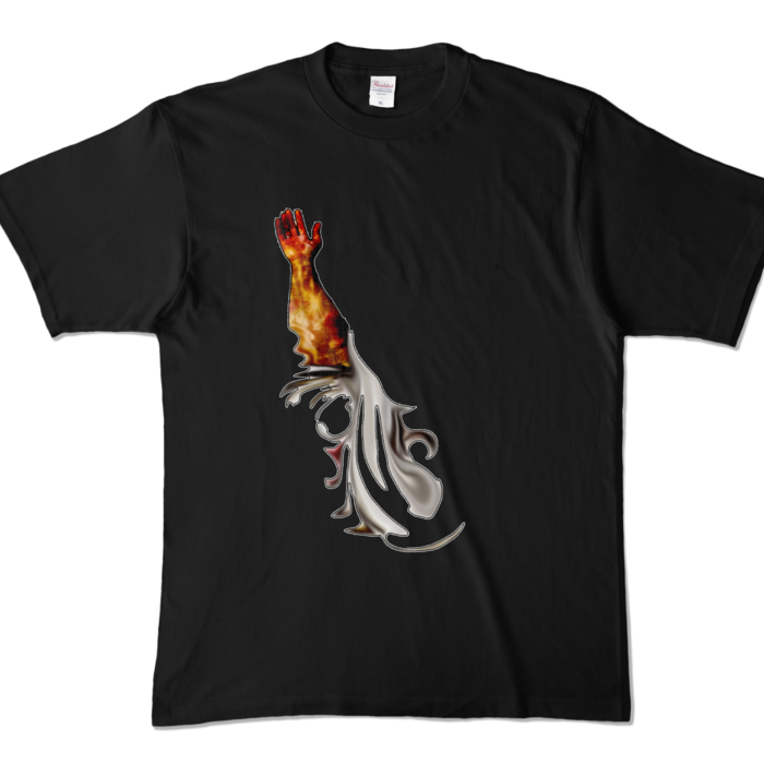 カラーTシャツ - XL - ブラック (濃色)