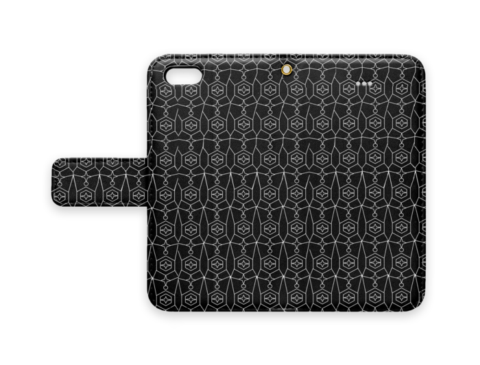 手帳型iPhoneケース - iPhone 5 / 5s / SE(第1世代) - ストラップ穴 あり