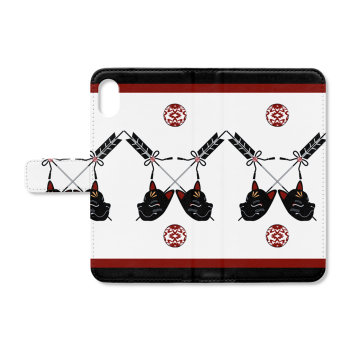 手帳型iPhoneケース - iPhone XSMax - ストラップ穴 なし