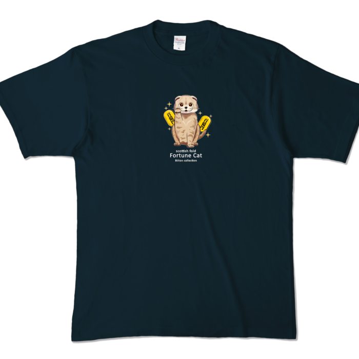 カラーTシャツ - XL - ネイビー (濃色)