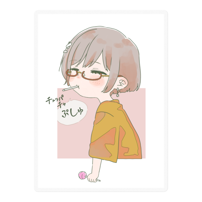 文字ありver 100 x 100 (mm)