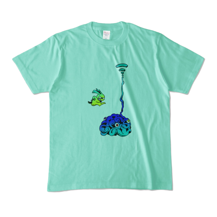 カラーTシャツ - M - アイスグリーン (淡色)