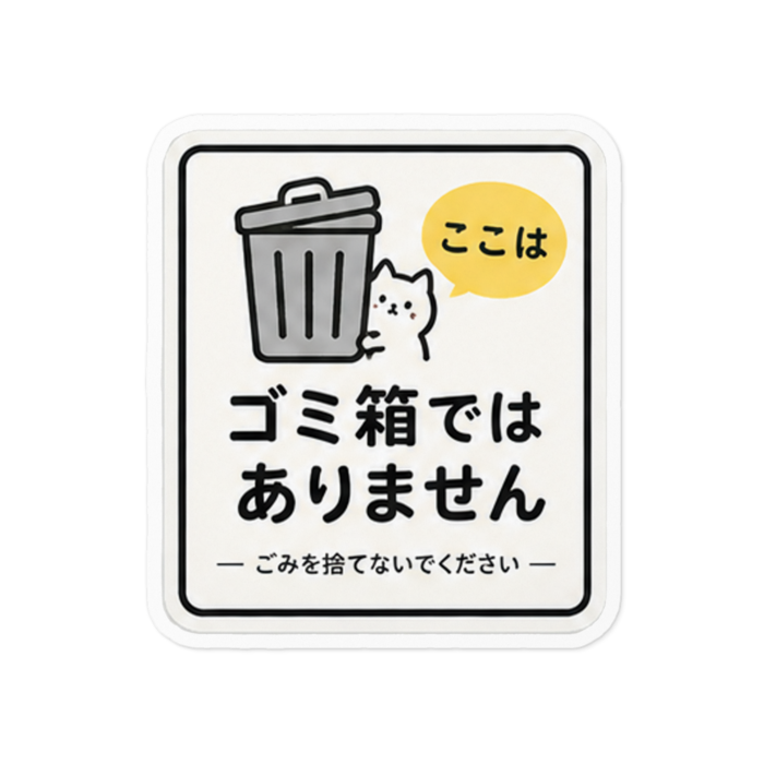 ステッカー - W100 × H100mm 以内