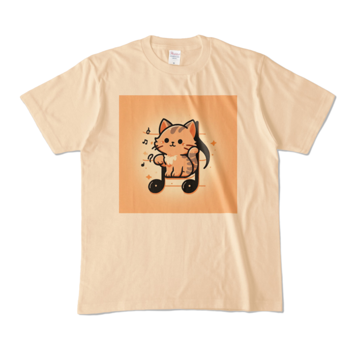 カラーTシャツ - M - ナチュラル (淡色)