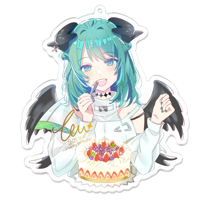 アクリルキーホルダー - 100 x 100 (mm)