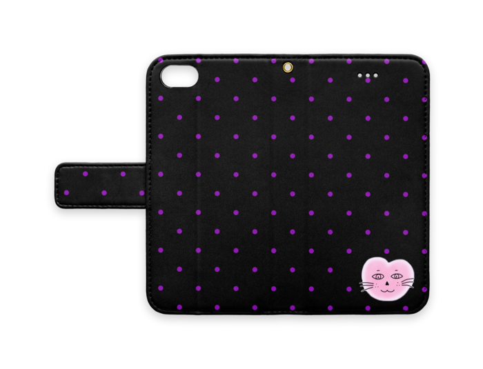 手帳型iPhoneケース - iPhone 8 / 7 - ストラップ穴 あり