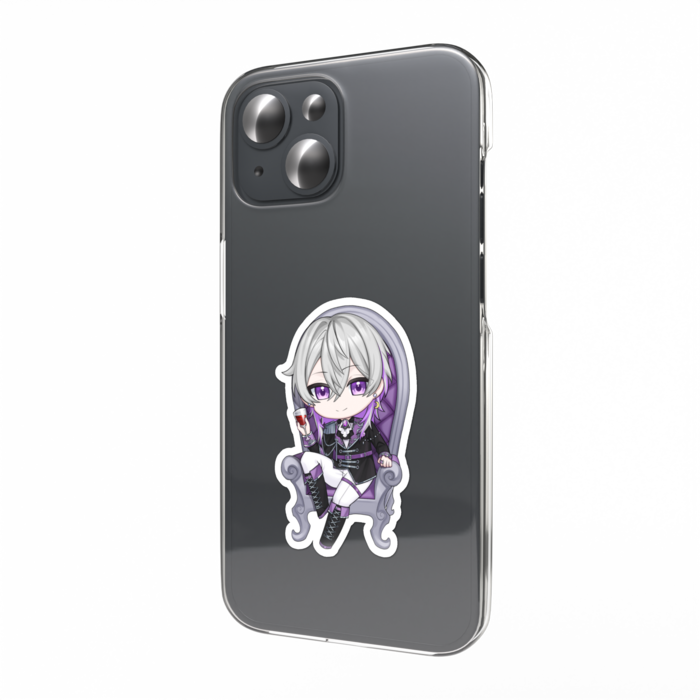 ミニキャラスマホステッカー