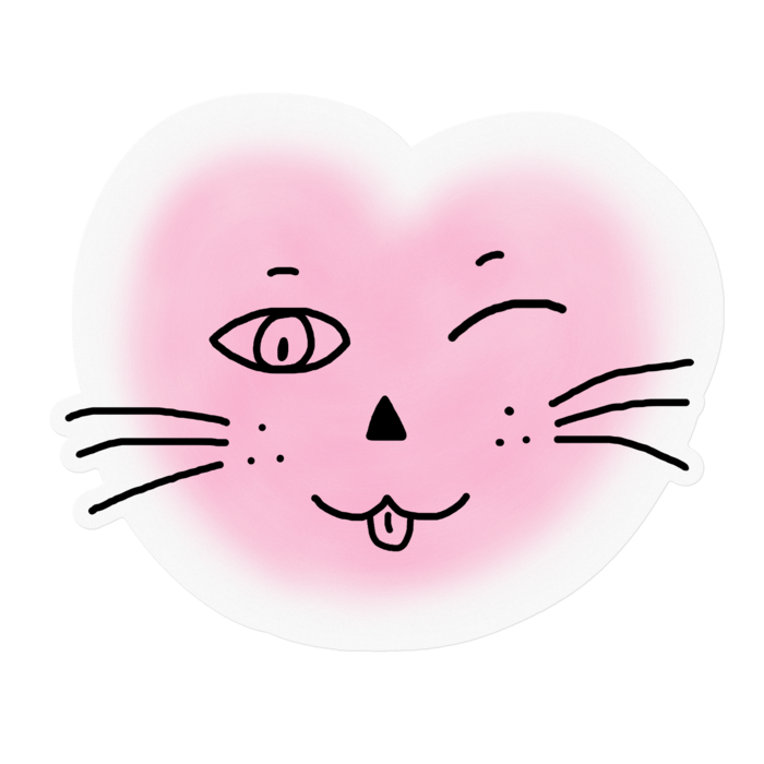 ステッカー - 100 x 100 (mm)