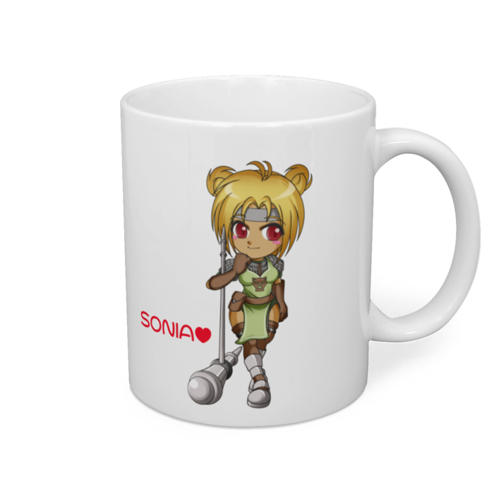 マグカップ - 直径 8 cm / 高さ 9.5 cm