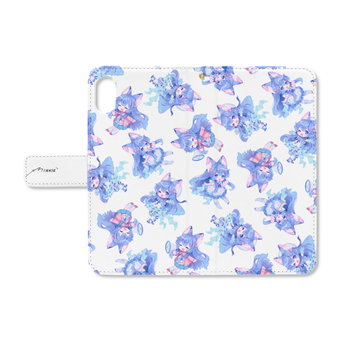 White - iPhone XSMax - ストラップ穴 あり