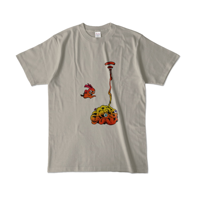 カラーTシャツ - L - シルバーグレー (淡色)(2)