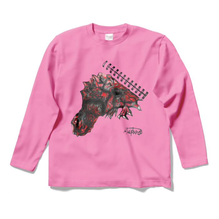 ロングスリーブTシャツ - S - ピンク
