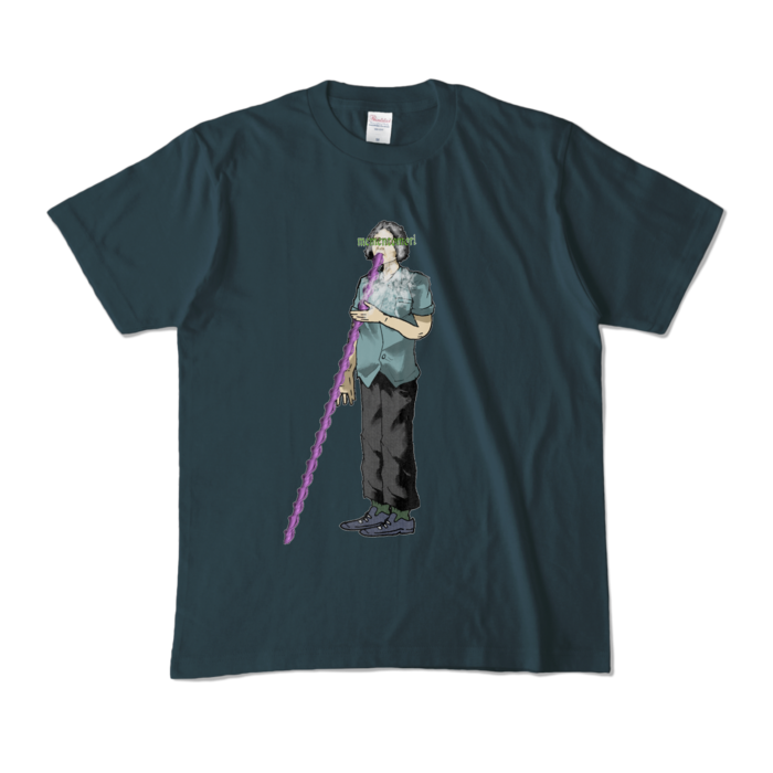カラーTシャツ - M - デニム (濃色)