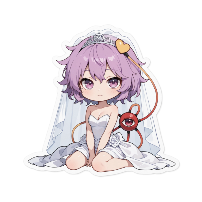 ステッカー - 100 x 100 (mm)(キャラのみ)