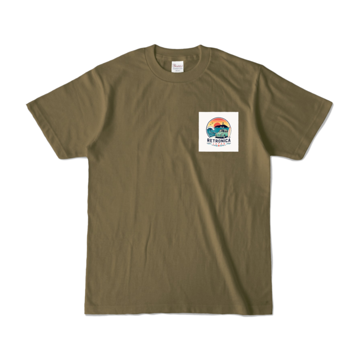 カラーTシャツ - S - オリーブ (濃色)