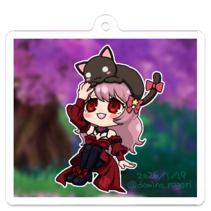 アクリルキーホルダー - 50 x 50 (mm)(23)