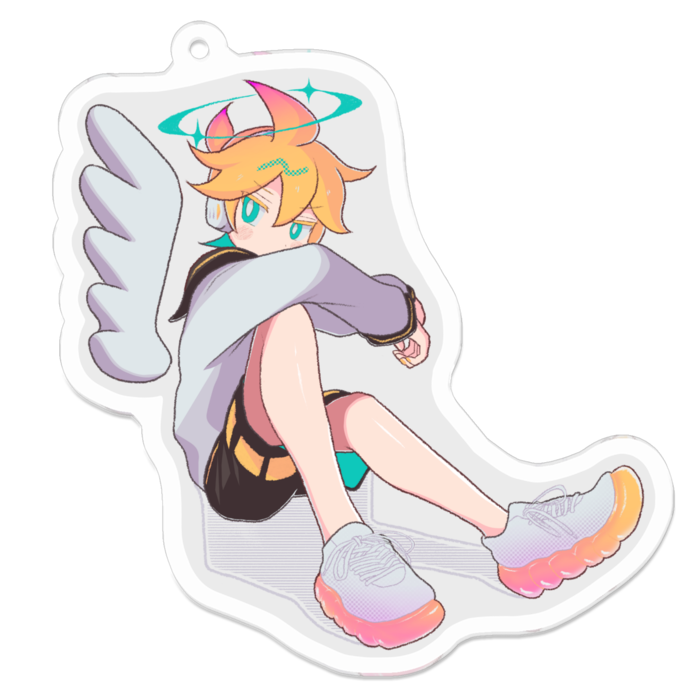 アクリルキーホルダー - 70 x 70 (mm)