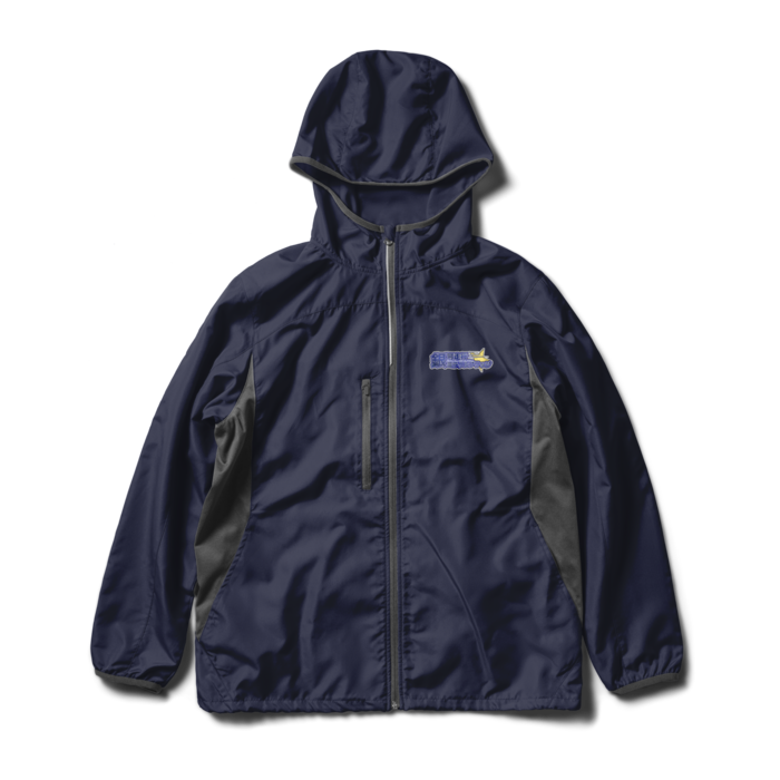 ウインドブレーカー - XL - ネイビー