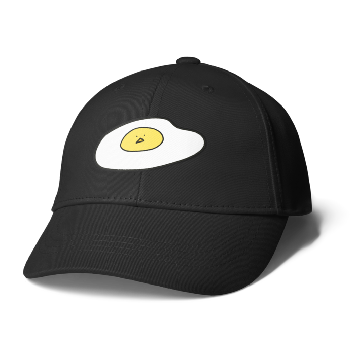 キャップ - ブラック