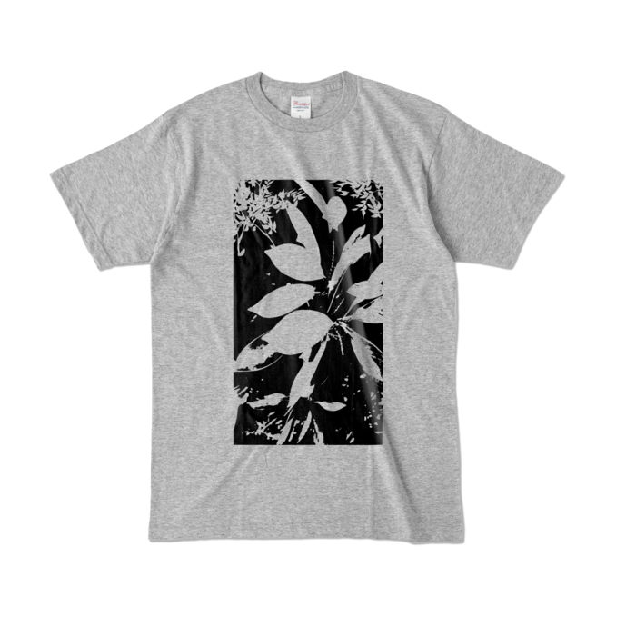 カラーTシャツ - L - 杢グレー (濃色)