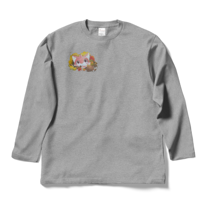 ロングスリーブTシャツ - L - 杢グレー(2)