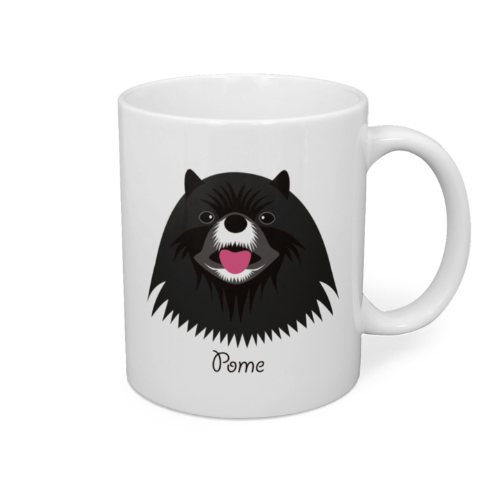 マグカップ - 直径 8 cm / 高さ 9.5 cm