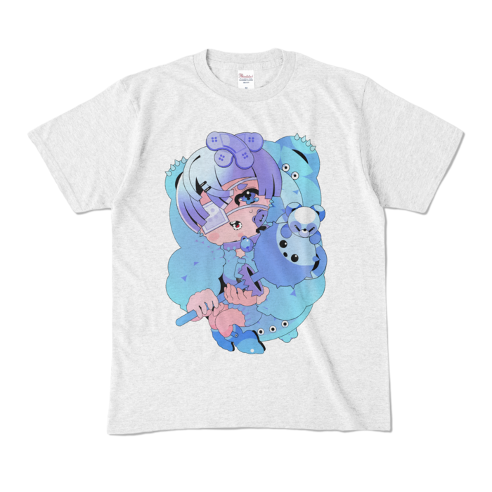 カラーTシャツ - M - アッシュ (淡色)