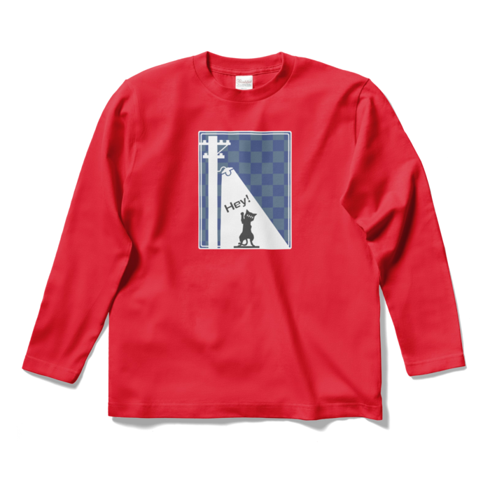 ロングスリーブTシャツ - S - レッド