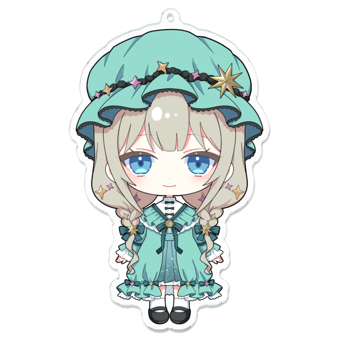 アクリルキーホルダー - 100 x 100 (mm)