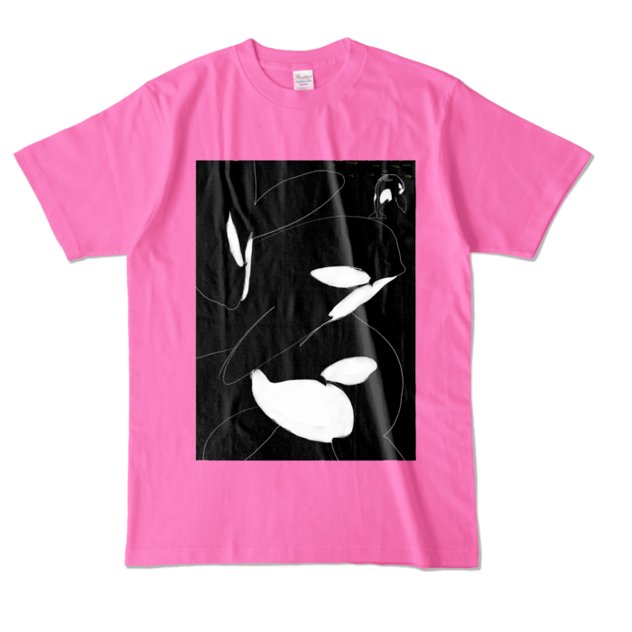 カラーTシャツ - L - ピンク (濃色)
