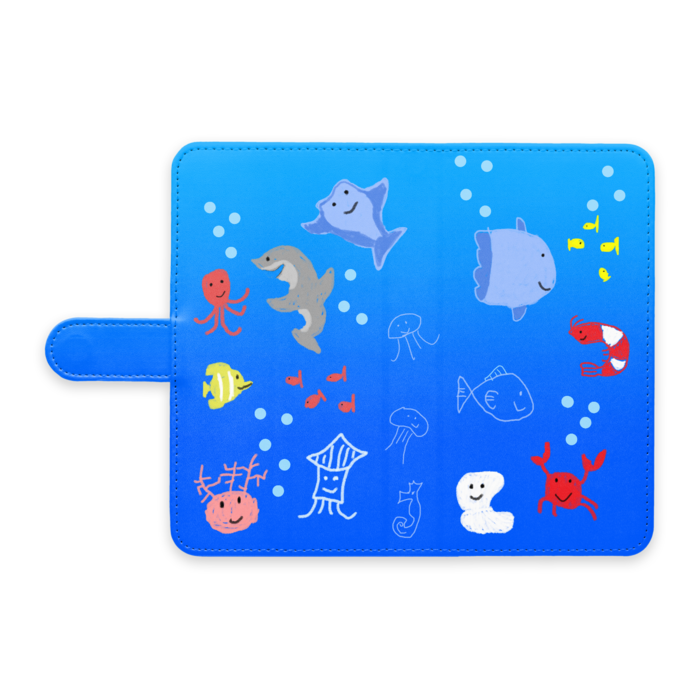 手帳型Androidケース - L - ストラップ穴 なし