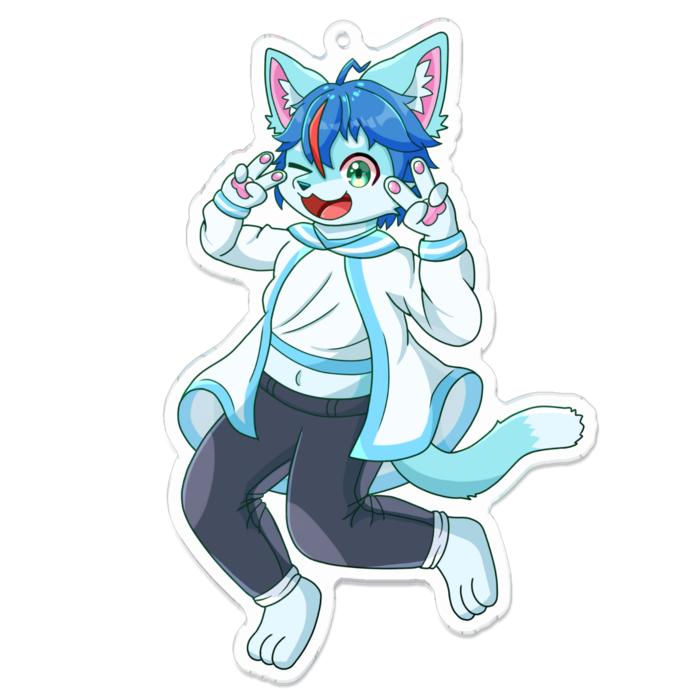 アクリルキーホルダー - 100 x 100 (mm)