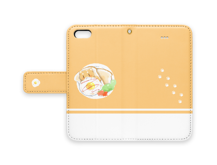 手帳型iPhoneケース - iPhone 5 / SE - ストラップ穴 あり