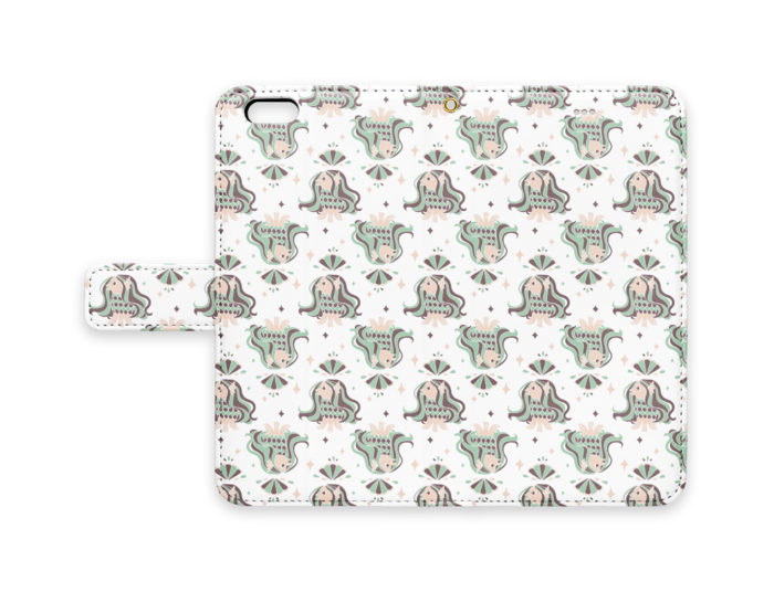 手帳型iPhoneケース - iPhone 6 Plus / 6s Plus - ストラップ穴 あり