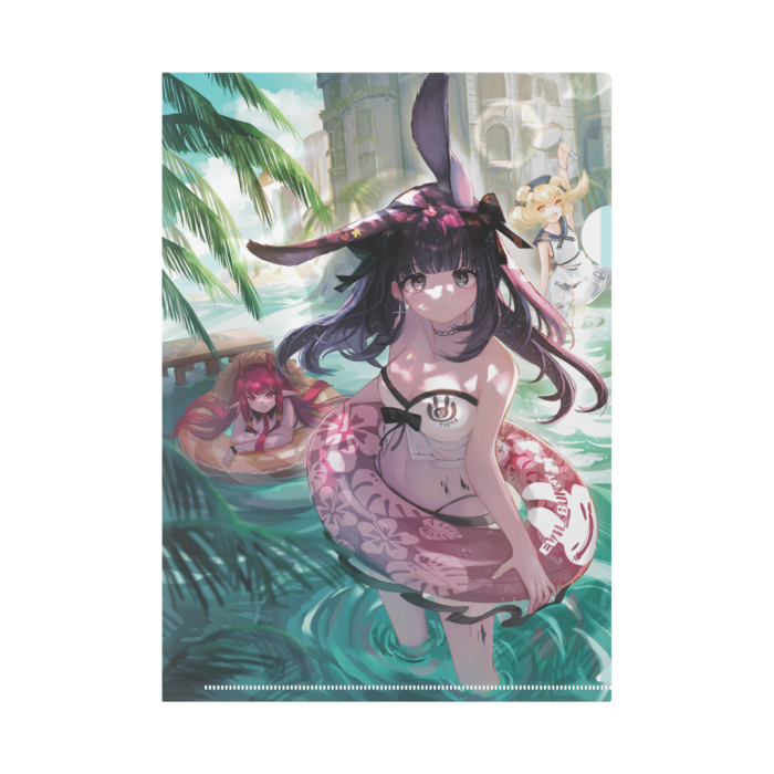 クリアファイル -A4　ロープ