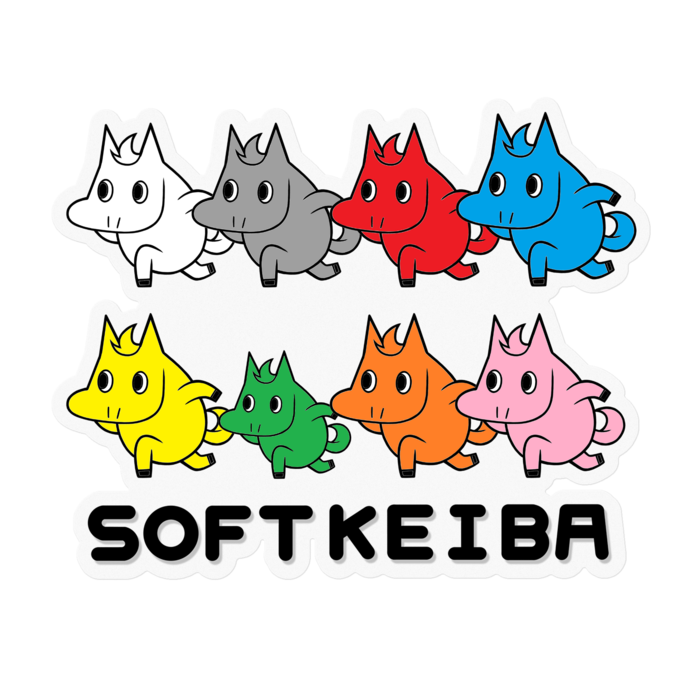 ステッカー - 100 x 100 (mm)