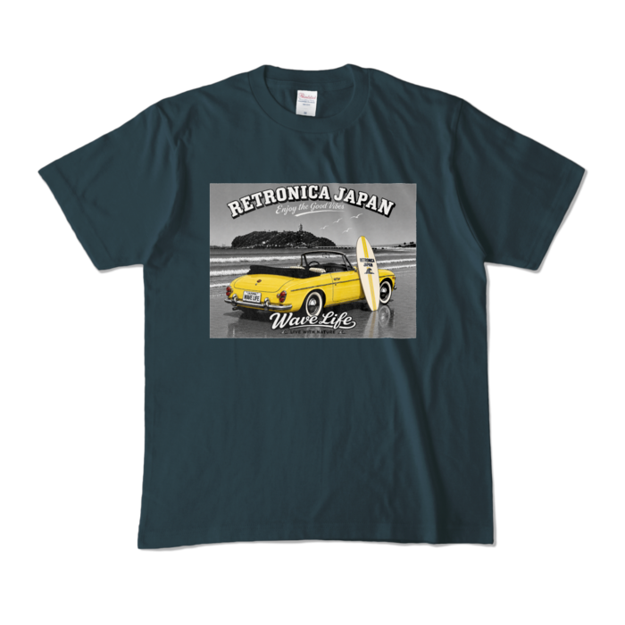カラーTシャツ - M - デニム (濃色)