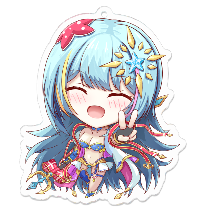 アクリルキーホルダー - 70 x 70 (mm)