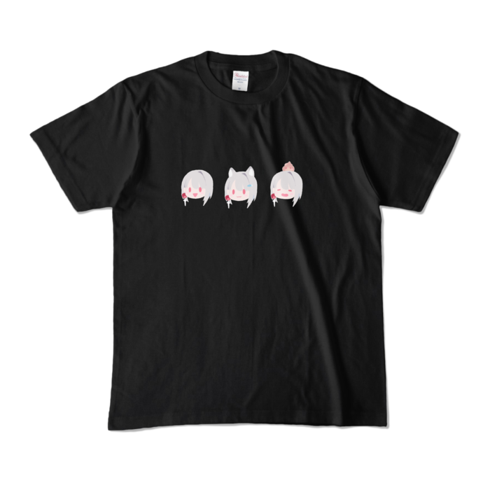 カラーTシャツ - M - ブラック (濃色)