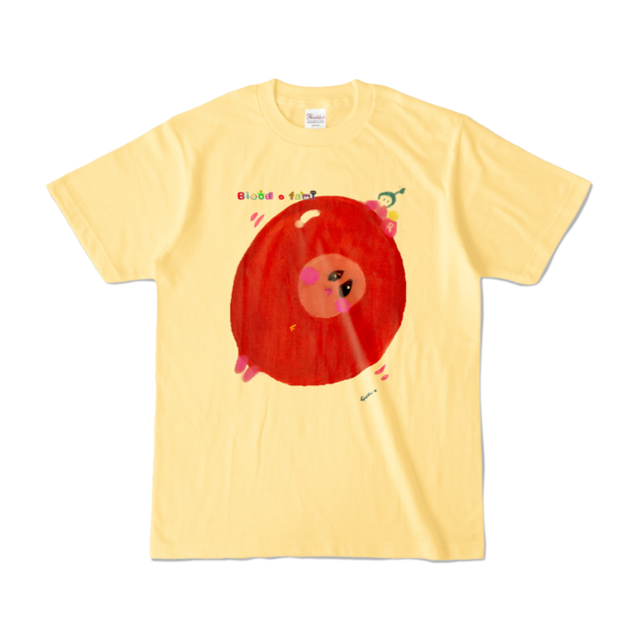 カラーTシャツ - S - ライトイエロー (淡色)