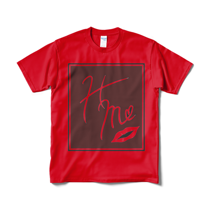 Tシャツ(短納期) - M - レッド
