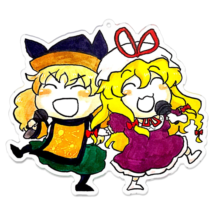 アクリルキーホルダー - 100 x 100 (mm)