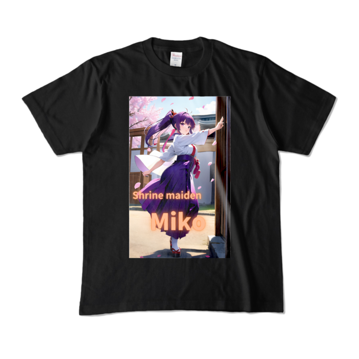 カラーTシャツ - M - ブラック (濃色)
