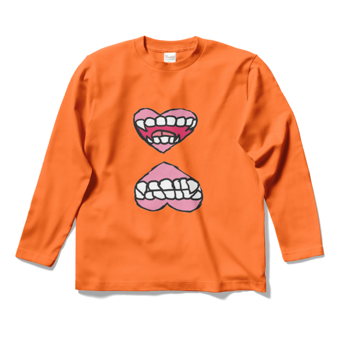 ロングスリーブTシャツ - S - オレンジ