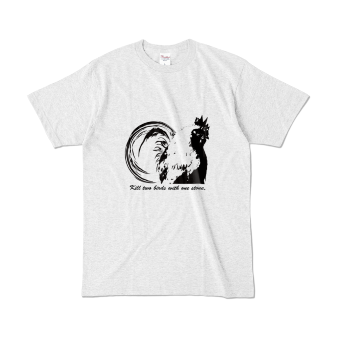 カラーTシャツ - L - アッシュ (淡色)