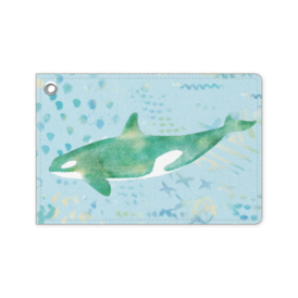 シャチのパスケース クジラデザイン Monenne モネンネ Booth